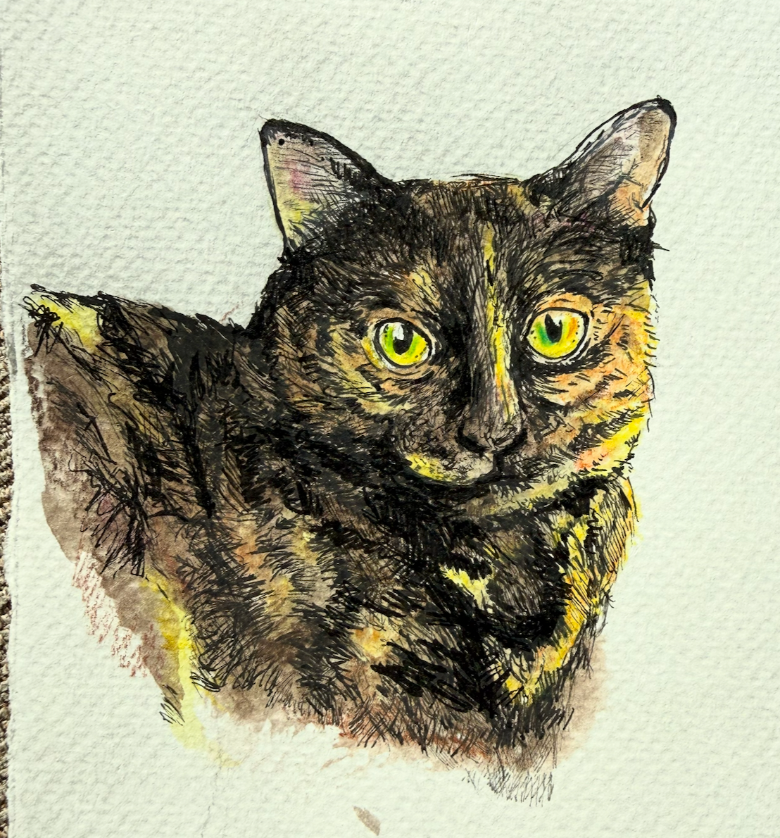 Cat Watercolor